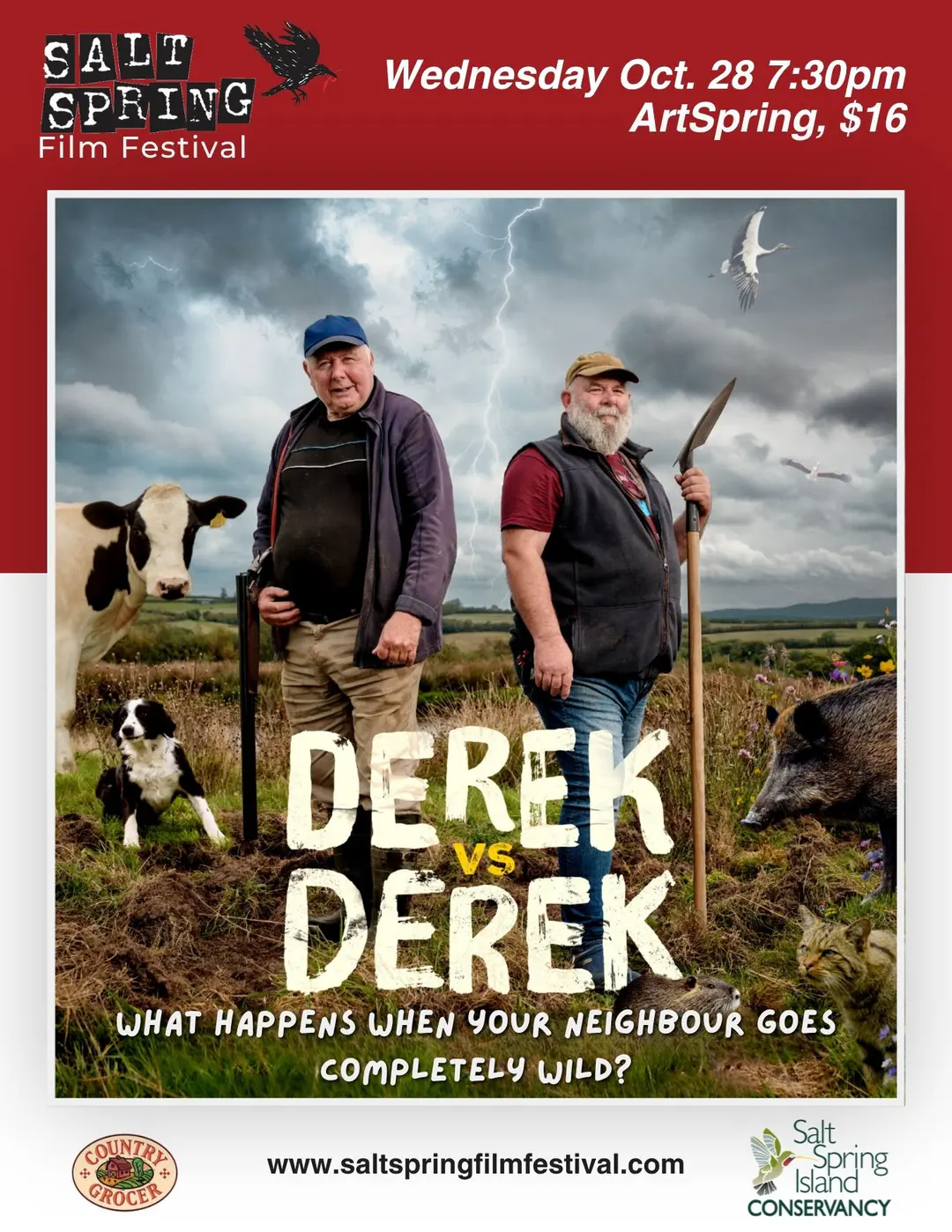 Salt Spring Film Festival presents: Derek Vs Derek
