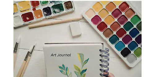 Unwind & Create: A Late Morning Art Journalling Workshop | Victoria, BC