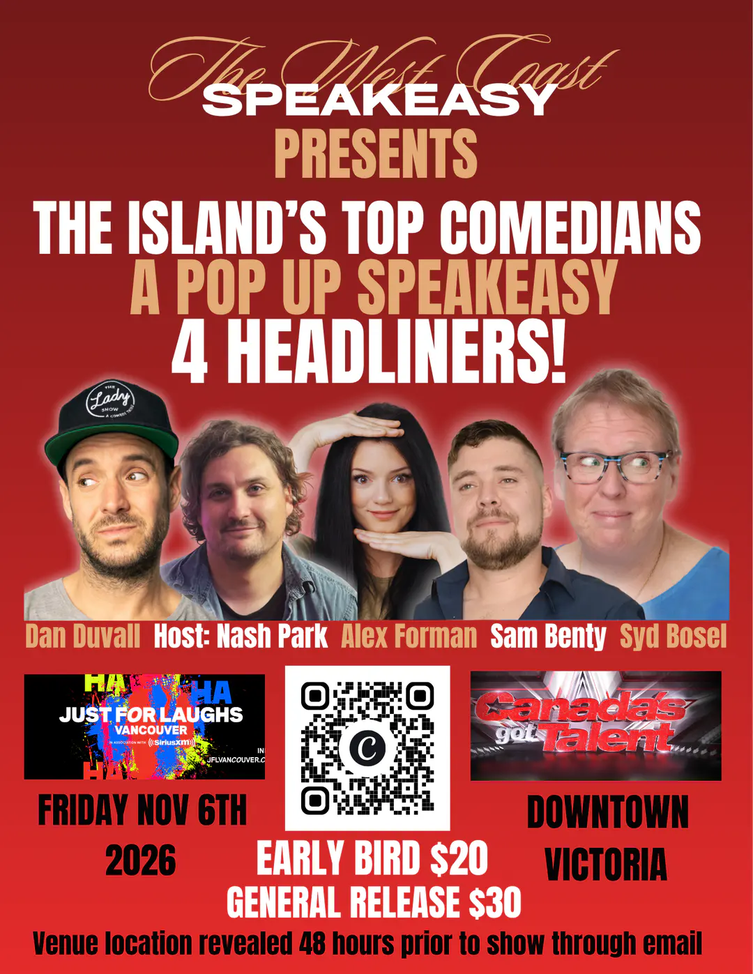 Victoria’s Stand Up Comedy Show of The Year!