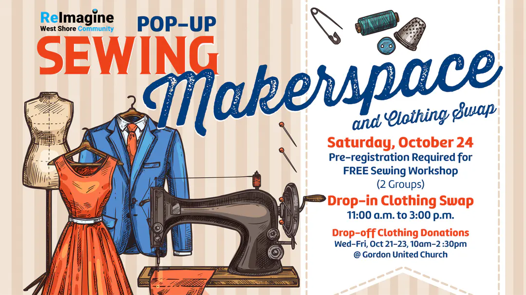 Pop-Up Sewing Makerspace & Clothing Swap