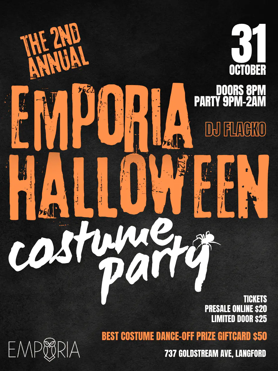 2nd Annual Emporia Halloween Costume Party