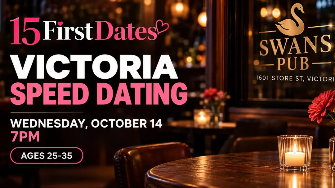 15FirstDates Victoria Speed Dating (Age 25-35)